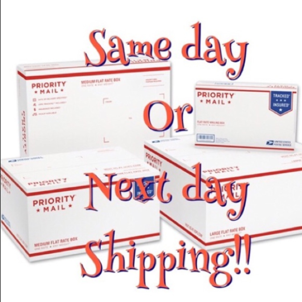 Same day or next day shipping always!
